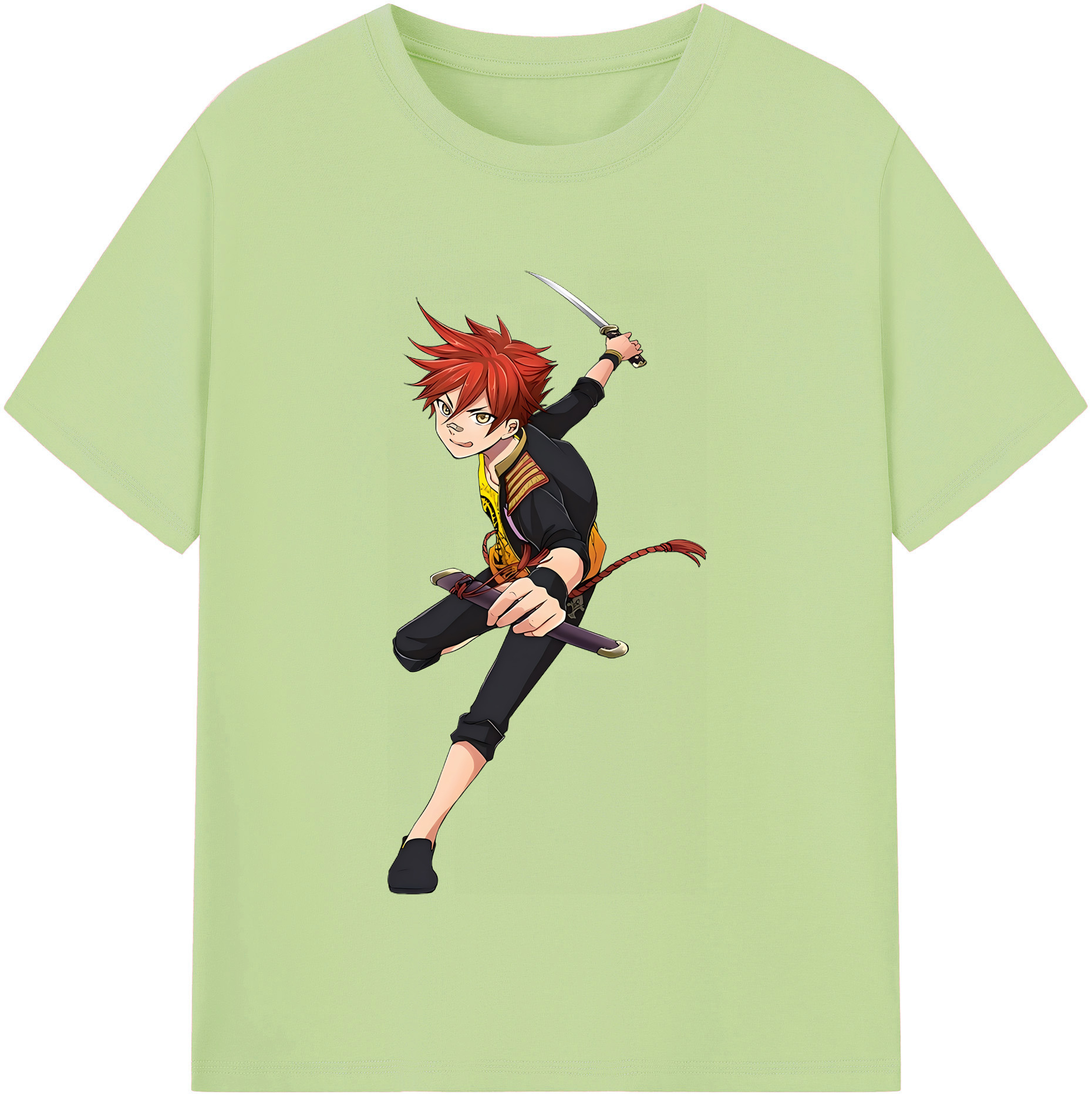 （画像用） 刀剣乱舞 Touken Ranbu 綿100％半袖Tシャツ（フロントプリント）